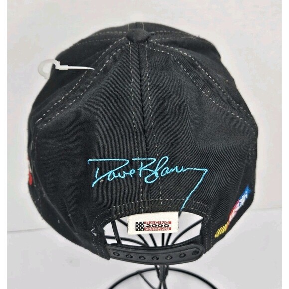 Vintage Dave Blaney 93 Adjustable Snapback Cap Full Race Car NASCAR BILL DAVIS - Picture 3 of 7